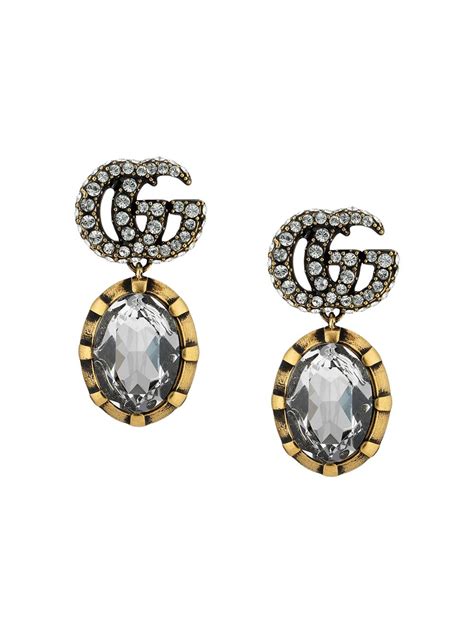 gucci drop pendant earrings|wholesale gucci earrings.